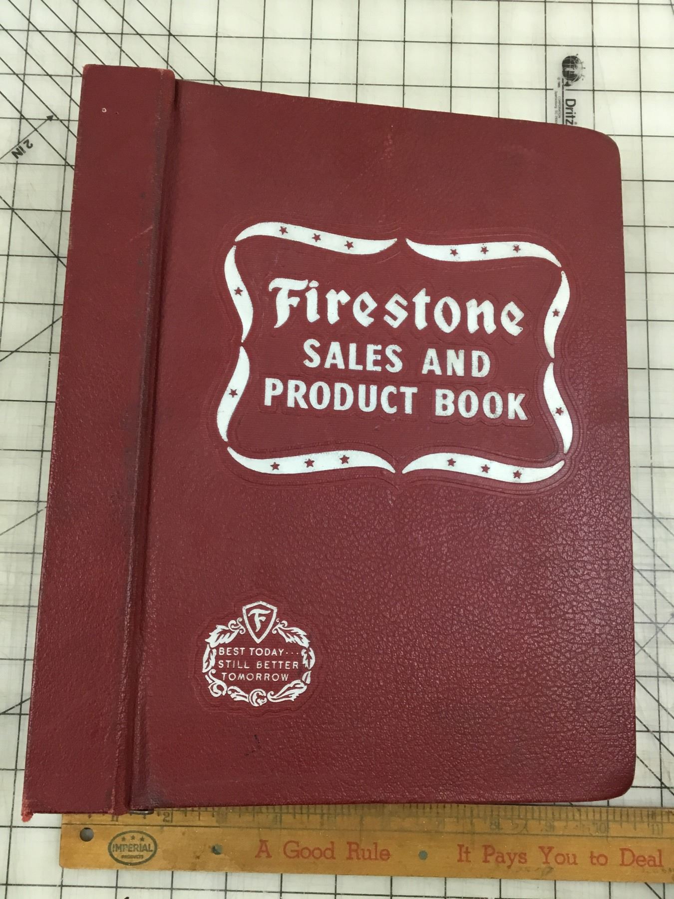 Firestone Ration Book VINTAGE 1967 COMPLETE FIRESTONE SALES AND PRODUCT BOOK CATALOG