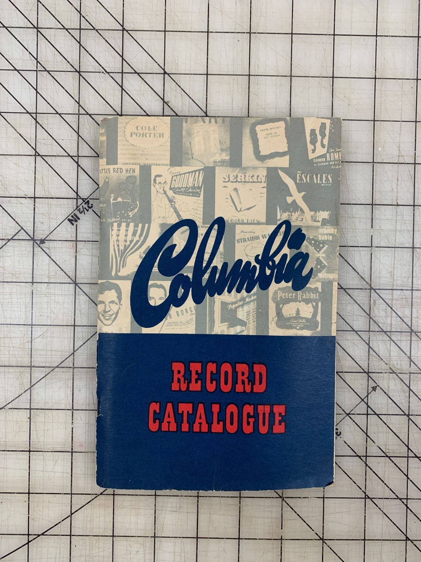 VINTAGE 194849 COLUMBIA RECORDS CATALOGUE Schmalz Auctions