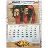 Image 1 : VINTAGE KRAMER CATERPILLAR 1960 ADVERTISING CALENDAR