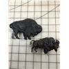 Image 2 : LOT OF HORSE, COW, BISON FIGURINES