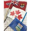 Image 2 : LOT OF VARIED FLAGS, CANADIAN ENSIGN, BRITISH, ETC