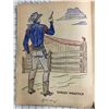 Image 5 : LARGE VINTAGE 15"x11" ROY ROGERS GENE AUTRY COLORING BOOKS