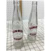 Image 1 : LOT OF VINTAGE SUN RISE BEVERAGES COCA-COLA BOTTLES