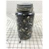 Image 1 : ANTIQUE JAR OF BUTTONS