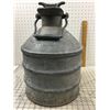 Image 3 : MCCOLL FRONTENAC RED INDIAN GALVANIZED 5 GALLON OIL JUG