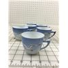 Image 2 : B&G BING & GRONDAHL DENMARK SEAGULL PORCELAIN TEACUPS AND SAUCERS
