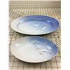 Image 1 : B&G BING & GRONDAHL DENMARK SEAGULL PORCELAIN OVAL SERVING DISHES