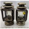 Image 1 : Vintage Brass oil lanterns
