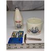 Image 2 : “Old Spice”(full) + Shaving Mug + Vintage Razor
