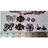 Image 2 : Vintage Purple Jewelry