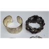 Image 3 : 4 Vintage Silver Tone Bracelets
