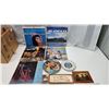 Image 1 : Hawaii Tiki Bar Lot – 5 Records VG Cond., Cards, Wall Plates and Ashtray