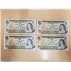 Image 1 : 4 1973 Canada one dollar bills
