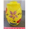 Image 1 : Flowered 1950's Cookie Jar w/ Lid - 10" Tall