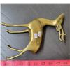 Image 6 : Pair of Brass Deer