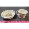 Image 1 : Bunnykins Cup&Bowl Pair - England