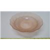 Image 1 : Pink Frosted Bowl 10” Roses