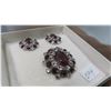 Image 3 : Amethyst Brooch Set