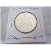 Image 1 : Canadian Silver 1960 Fifty Cent Piece