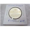 Image 1 : Canadian Silver 1964 Fifty Cent Piece
