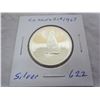 Image 1 : Canadian Silver 1967 Fifty Cent Piece