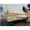 Image 1 : Pair of Chestnut Brand Snow Shoes 11 inches x 54 inches