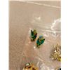 Image 4 : Lot of rhinestone clip earrings (4)
