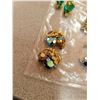 Image 5 : Lot of rhinestone clip earrings (4)