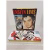 Image 1 : “Unseen Elvis”  and Elvis tin with 13 collector cards