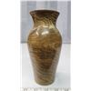 Image 6 : Lathed elm wood vase, and green ash vase, 1995