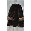 Image 7 : Mouton Coat, mouton, mink trim on cuffs, vg condition, ¾ length, size 14