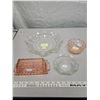 Image 1 : Lot of depression glass (4 pieces)