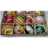Image 2 : Woolworths box of glass ornaments