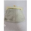 Image 3 : Vintage Rhinestone clutch and Sterling mesh purse, made in Australia