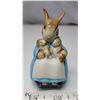 Image 1 : Beatrix Potter’s Mrs. Rabbit and Bunnies, Beswick, England, 1976