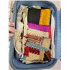 Image 3 : Blue Holiday travel case with vintage linens