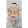 Image 5 : Paper mache Santa and Santa Chalkware face