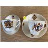 Image 1 : Royalty - one large Coronation plate and one small 25th Anniversary of Coronation dish