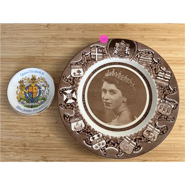 Royalty - two 1952 Coronation cups and saucers