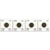 Image 1 : Lot of 4 Indian Head Cents