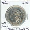 Image 1 : 1882 90% Silver Morgan Dollar