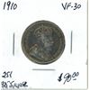 Image 1 : 1910 King Edward 25 Cents