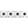 Image 1 : Lot of 4 Indian Head Cents