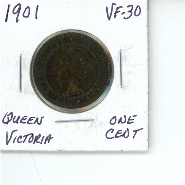 1901 Victoria One Cent