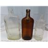Image 1 : 3x vintage bottles one embossed G+W