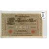 Image 1 : Germany. Empire. 1910 1000 Mark. High Denomination Note. VF-30.