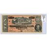 Image 1 : U.S. Confederate States of America 1864 $10 Facsimile. Not a real note.