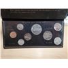 1968 Year Set. 8-coin set includes silver 10 cents & 25 cents.