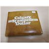 Image 1 : Complete Set of 5 1982 Calgary Stampede Dollars including $5 Medallion. Housed in its original folde