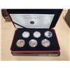 Image 1 : 2005 Second World War Series Sterling Silver 50 Cents. 6-coin set includes Battle of Britain, Libera